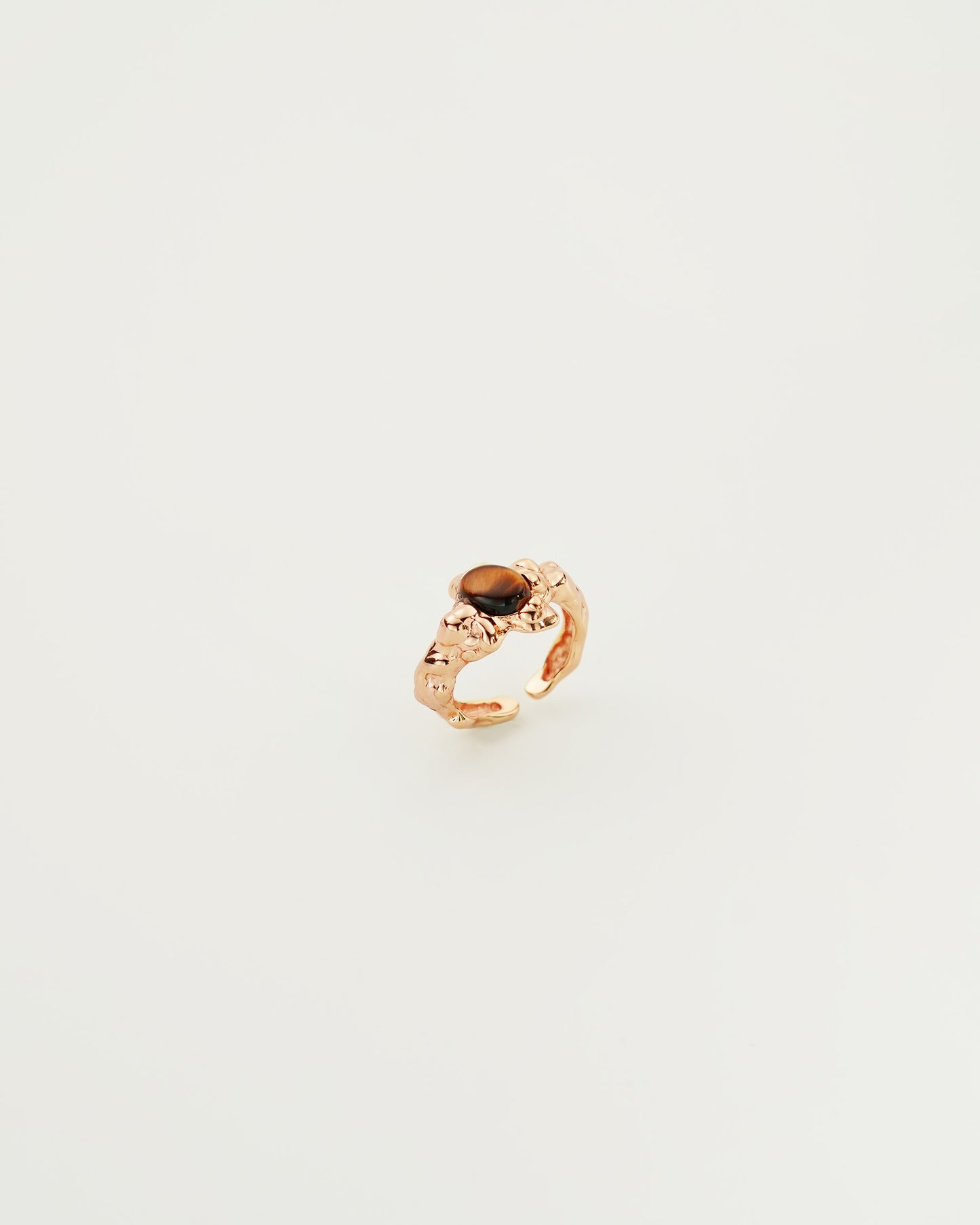 Aurora Gemstone Ring, top view