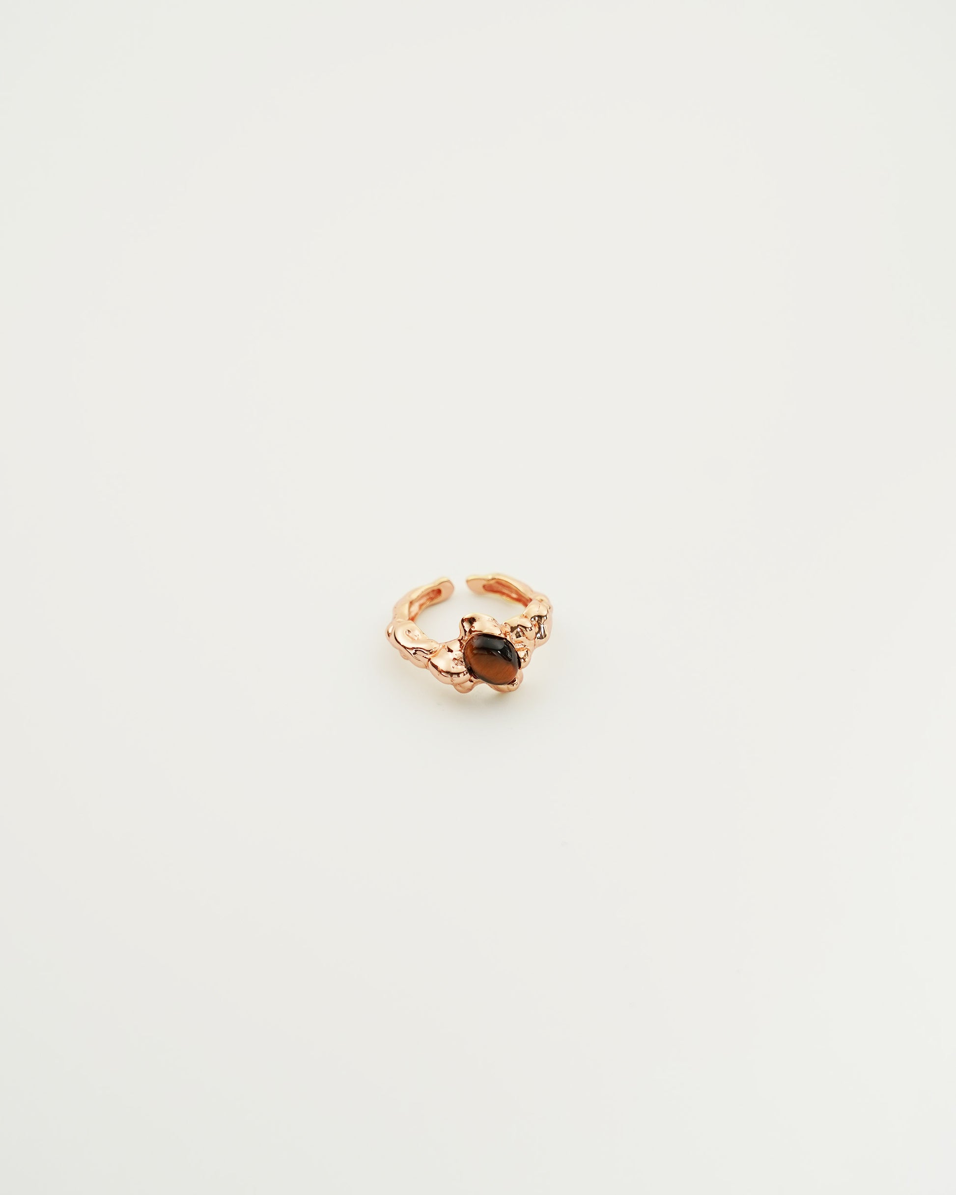 Aurora Gemstone Ring, side view