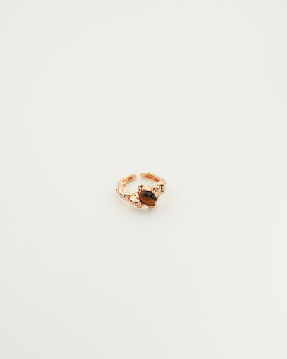 Aurora Gemstone Ring, side view